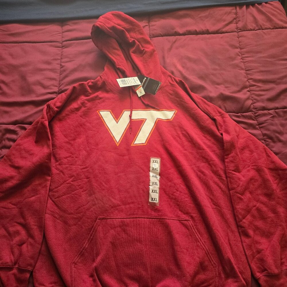 Captivating NCAA Virginia Tech Hoodie- 2XL